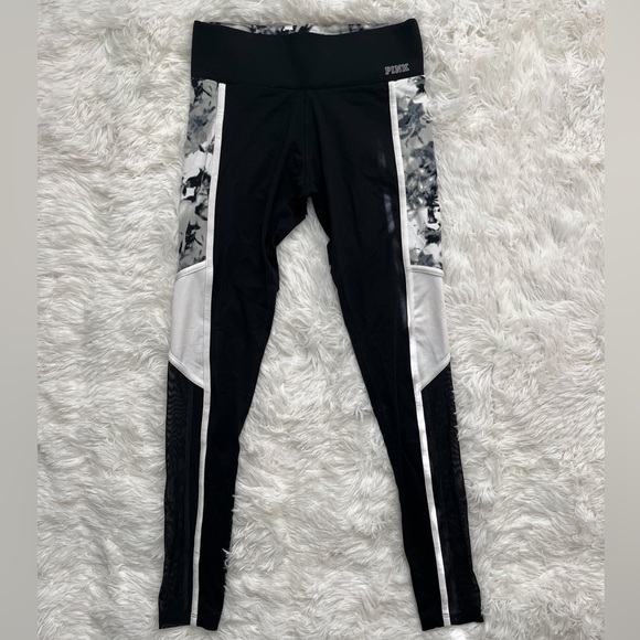 PINK Victoria’s Secret XS Black Athletic Leggings - Picture 2 of 7